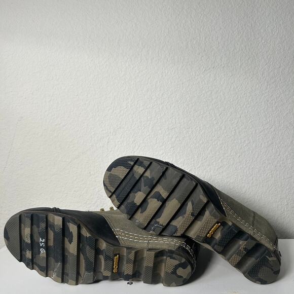 SOREL 1964 Premium Wedge Boots Army Green Camo Size 11 Gorpcore Utility Chic - Picture 9 of 11